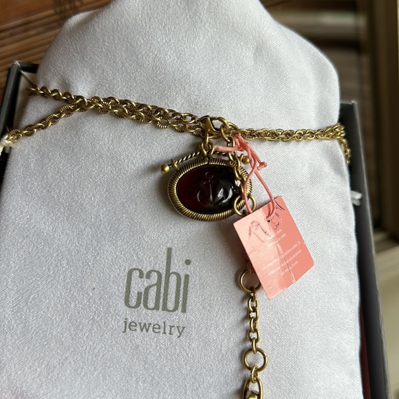 ❣️❣️Vintage Cabi Nautical Anchor gold tone necklace $79. - Picture 7 of 10